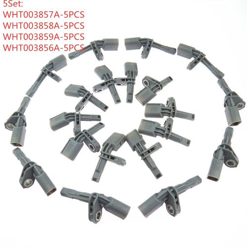5Set ABS Speed Sensor For Golf MK6 Passat B6 B7 Eos CC Beetl