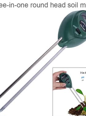 3 In 1 Soil Water Moisture PH Meter Acidity Humidity Sunligh