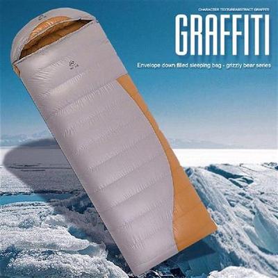 Goose Down Outdoor Camping Sleeping Bag Single Envelope