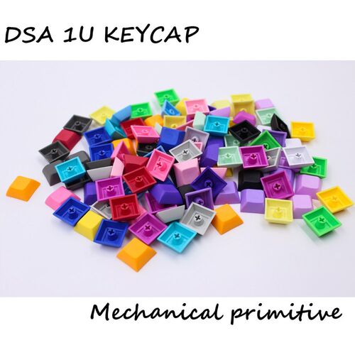 MP 1U DSA Keys PBT Blank Keycap Mixded Color Cherry MX swit