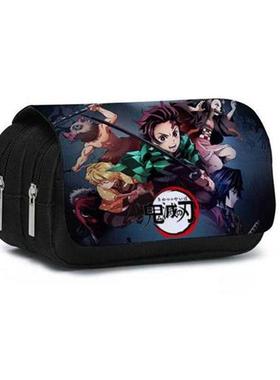 1Pcs Anime Demon Slayer Kimetsu No Yaiba Pencil Case Zipper