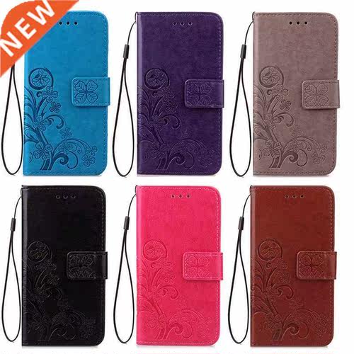 D Leather Flip Case for Huawei Y5 2017 / Y6 2017 MYA L22 M