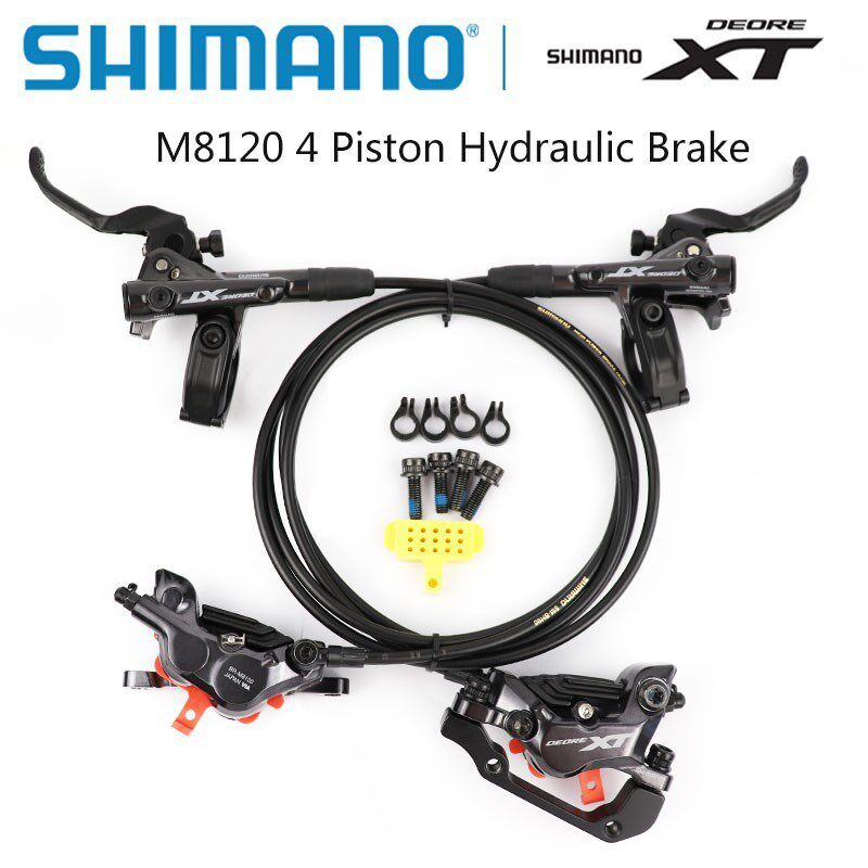 DEORE XT M8100 M8120 Brake 4 Piston MTB Hydraulic Disc Brake