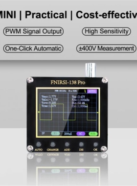 FNIRSI 138pro Handheld Portable Digital Oscilloscope Logic a