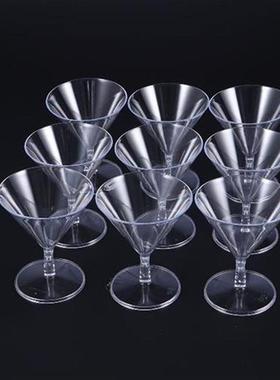 24pcs 60ML Red Glasses Plastic Cocktail Glass Whiskey