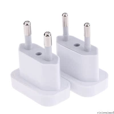 4.0/4.8mm Power plug converter travel adapter US to EU Europ