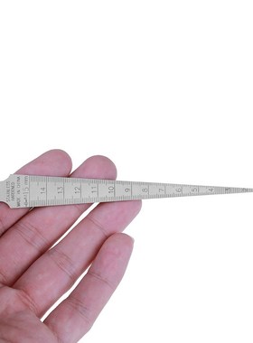 Practical Gap Gage Stainless Steel Wedge Cone-Size Wedge Rul