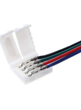 5 Pcs 15cm 4 Pin 4 Pin 5050 3528 LED RGB Strip Extension Con