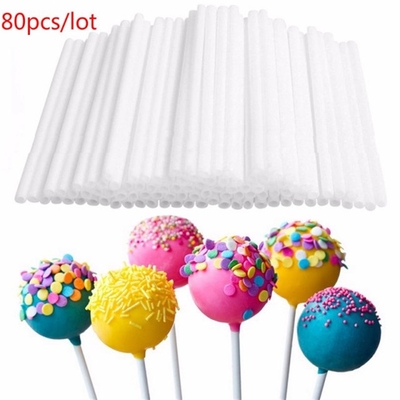 80pcs/lot 10cm Disposal Lollipop Sticks for Candy Pops Non-T