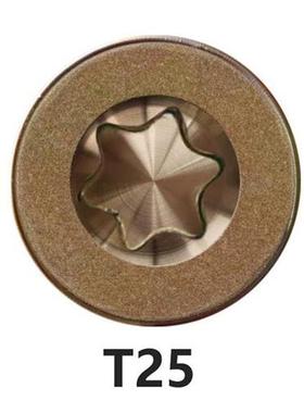 100Pcs 35/45/60/80mm Woodworking Pocket Hole Screws T25 Torx