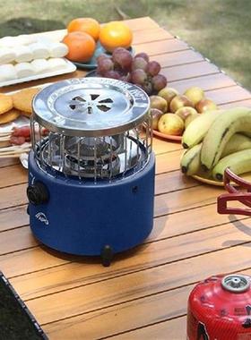 2 in 1 Gas Heater Stove Heat Resistant Mini Camping Stove