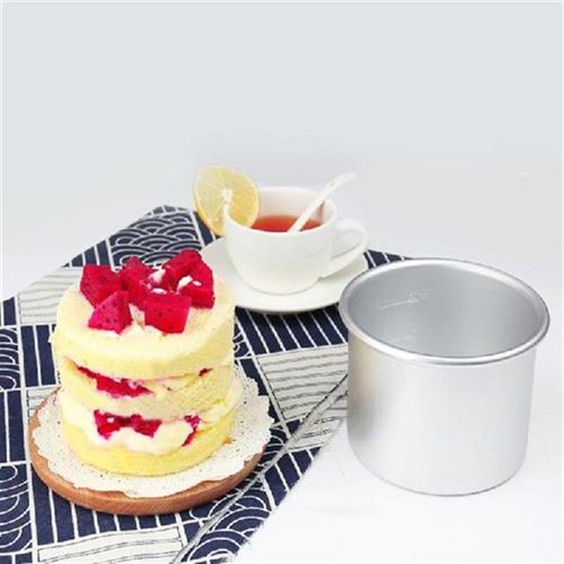 2pcs/set 4Inch Round Bottom Cake Mold Anode Live Non-stick