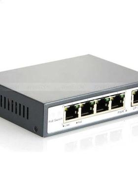 End-Span 1,2 /3,6- IEEE802.3af 5 Ports 4 PoE Switch 65W 10/1