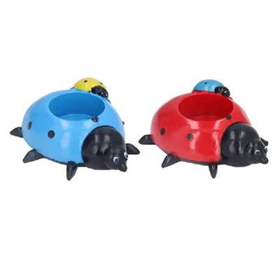 Animal Succulent Plant Container Ladybugs Flower Pot