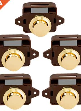 5Pcs Keyless Push Button Catch Door Knob Lock for RV Caravan