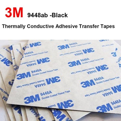 25pcs 3M9448A 20x20x0.15mm Double Coated Tissue Tape Thermal
