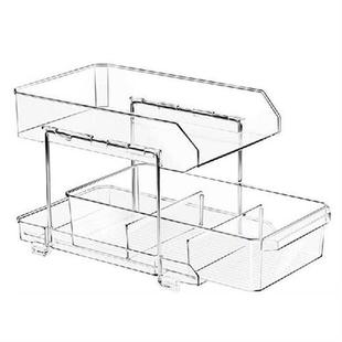 Under The Sink Organizer Two Tier Pull Out Organizer With