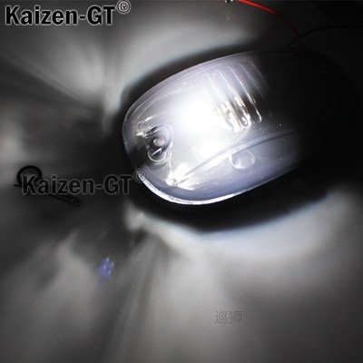 5pcs White LED Cab Roof Top Marker Running Lights For Truck