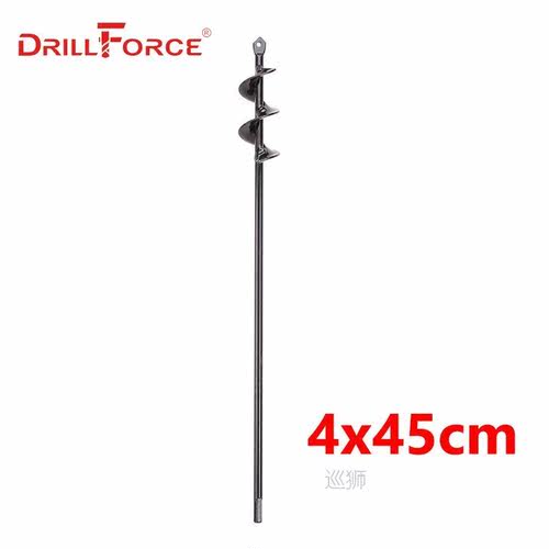 Garden Planter Spiral Drill Bit Flower Bulb Hex Shaft Auger