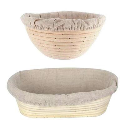 Rattan Fermentation Dough Bread Proofing Proving Basket