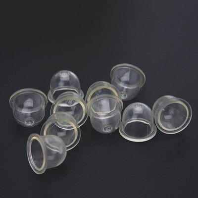 10Pcs Carburetor Parts Fuel Primer Bulb Pump Cap For Chainsa