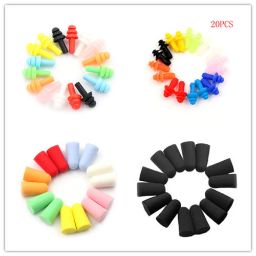 10Pair Soft Foam Ear Plug for Sleep Noise Reduction Foam
