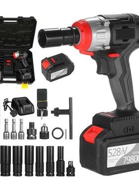Cordless Impact Wrench 980Nm Torque Brushless Motor 1/2 and