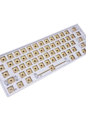 Welding Version Gaming Mechanical Keyboard 61 Keys White Bac