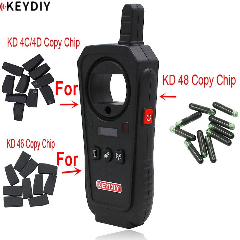 10PCS X KD remote key chip Copy 4C/4D / 46 / 48 Chip Car Key