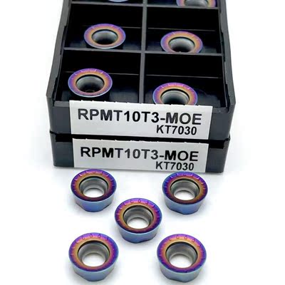 High quality RPMT10T3MOE KT7030 nano blue thread insert ceme