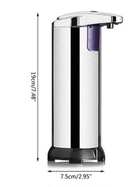 250ml Electric Soap Dispenser ainless eel Infrared Autom