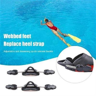 Adjustable Fin Buckle Anti-loosening Replacement Strap Soft