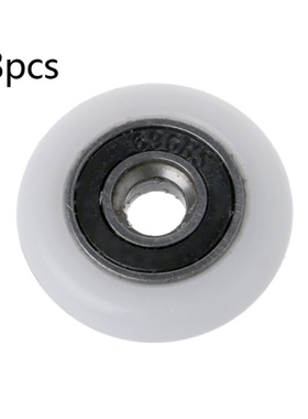8 Pcs Shower Door Runner Rollers Wheels Pulleys Replacement