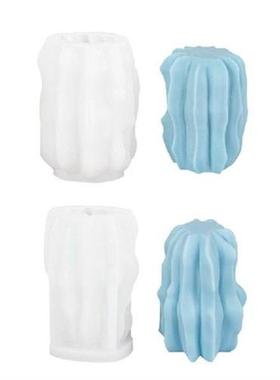 DIY Succulent Cactus Scented Candle Mold Cute Plant