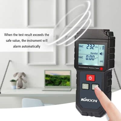 KKmoon Portable Handheld Digital LCD Electromagnetic Radiati
