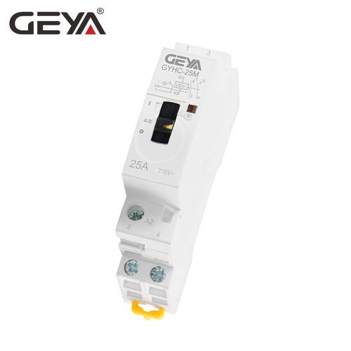 GEYA GYHC Modular Contactor 2P 16A 20A 25A 2NO or 2NC 220V