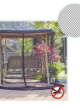 Balcony Swing  Netting And Roof Rectangle Netting Curtain