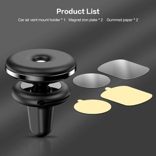 Magnetic Car phone Holder Stand for iPhone12 11Cable Clip Ca