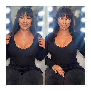 180 Density Short Human Hair Wigs for Women Human Hair Strai