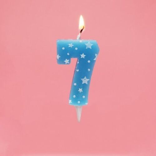 0-8 Years Birthday Candle New Girls Kids Birthday Numbers Ca