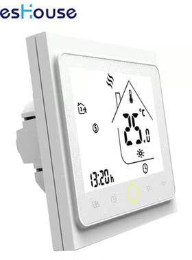 Thermostat Temperature Controller LCD Touch Screen Backligh