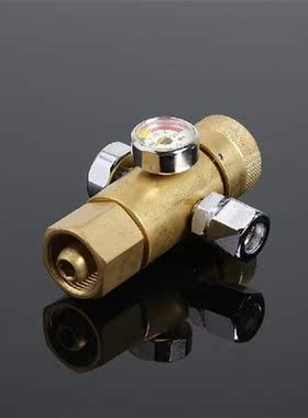 Practical Oxygen Pressure Reducer Air Flow Regulator Gauge