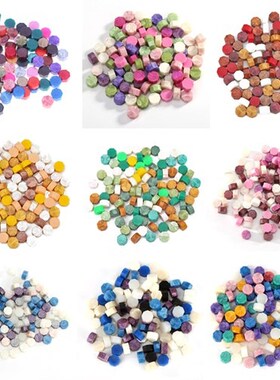 100pcs/lot Vintage Wax Seal Tablet Pill Beads for Sealing St