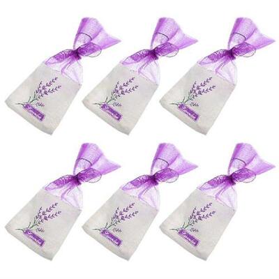 Lavender Sachet Sachets Organza Drawstring Fragrance Purple