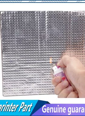 1PC 300*300*10mm Heat Insulation Cotton Foil Self adhesive