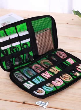 New Portable Cable Storage Organizer Bags Waterproof Shockpr