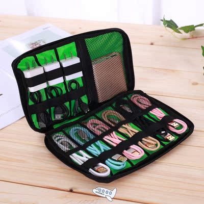 New Portable Cable Storage Organizer Bags Waterproof Shockpr