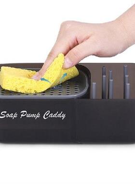 New Sponge Soap Box Storage Rack Kitchen Cleaning