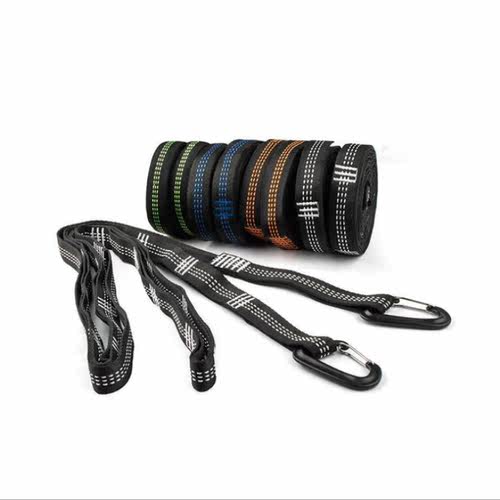 2Pcs 300cm Hammock strap Outdoor camping Hammock Swing Strap