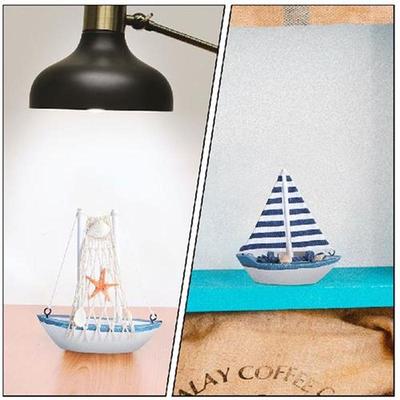 Sailboat Sailing Boat Ship Decoration Ornament Model Wooden